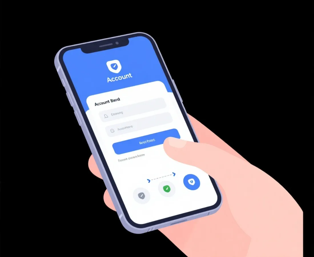 行動裝置註冊流程示意
