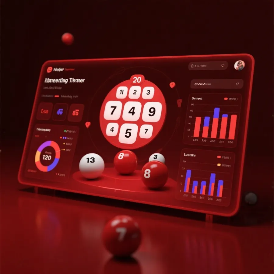 澳洲幸运8玩法規則與數據分析示意圖