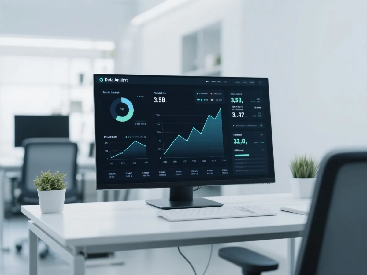 數據走勢分析示意圖